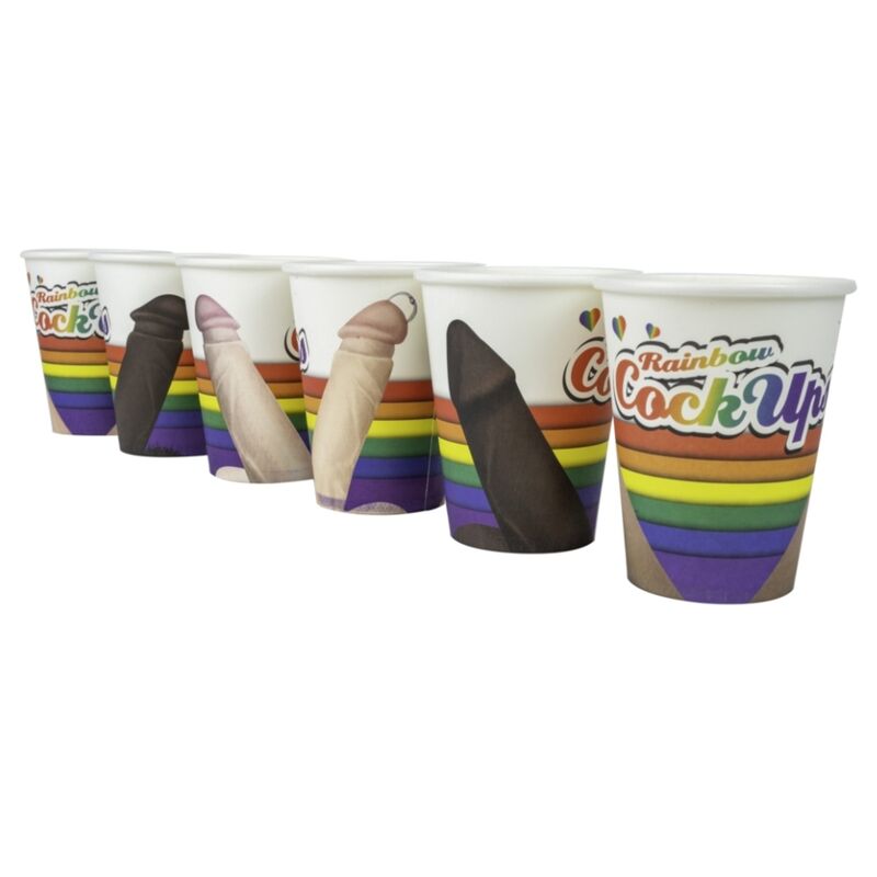 Spencer & Fleetwood – Cockups Set mit 6 Partybechern mit Penismotiven