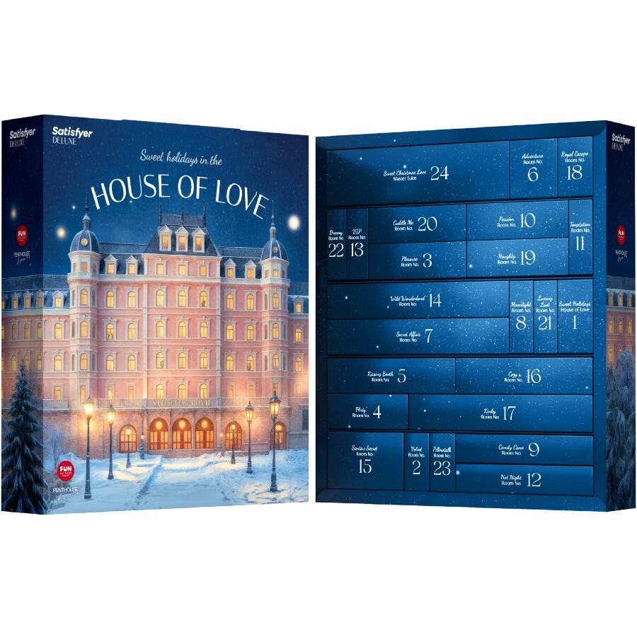 Satisfyer Deluxe Adventskalender „House of Love“ – 24 Türchen