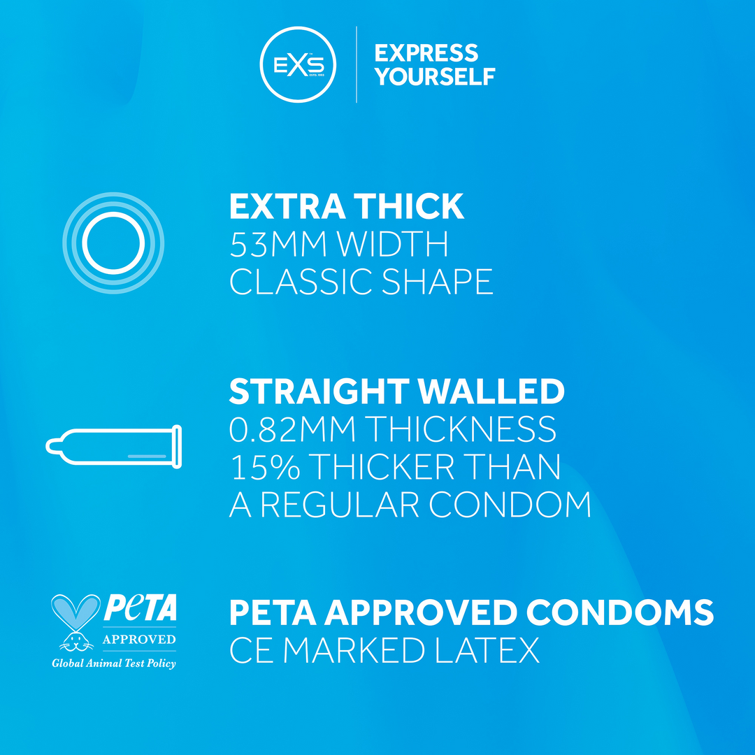 EXS Extra Thick - Condoms - 12 Pieces