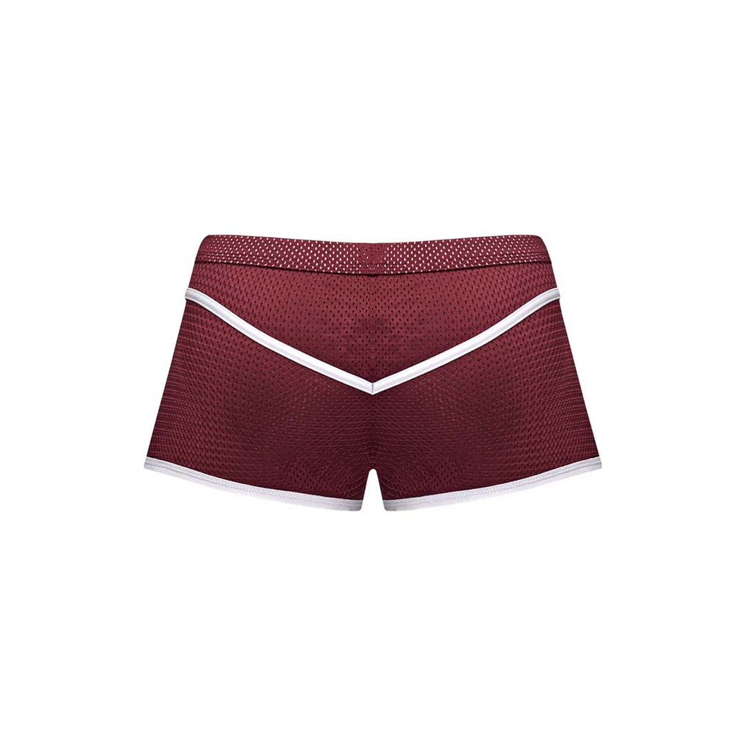 Mini Short - M - Burgundy