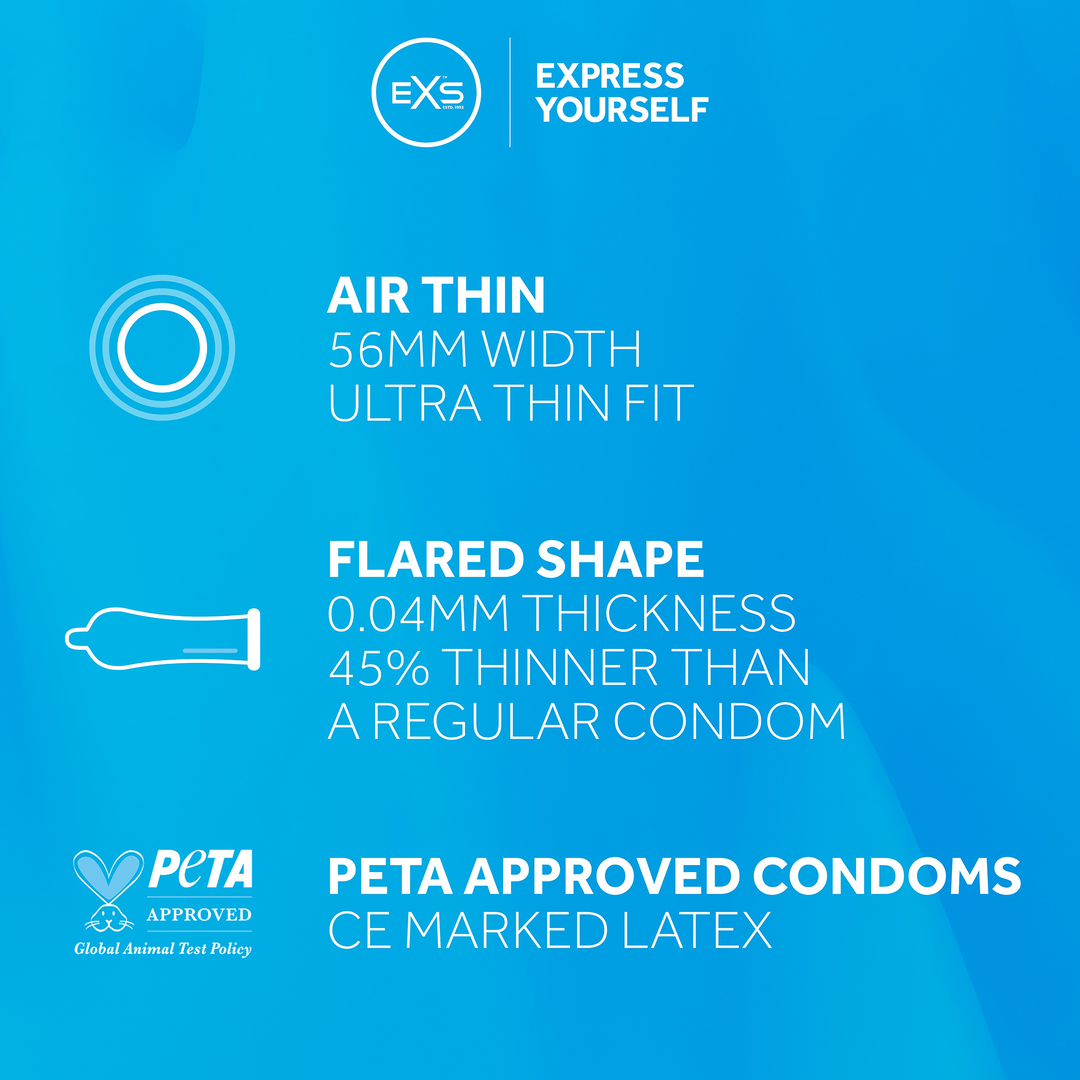 EXS Air Thin - Condoms - 144 Pieces