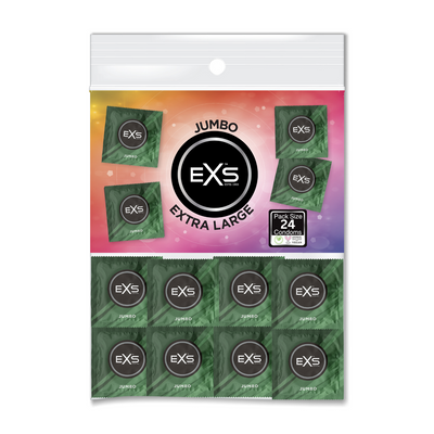 EXS Jumbo Pack - Condoms - 24 Pieces