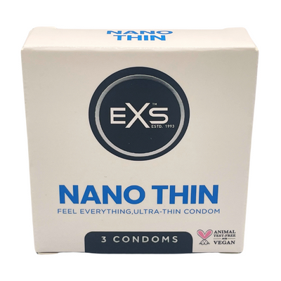 EXS Nano Thin - Condoms - 3 Pieces