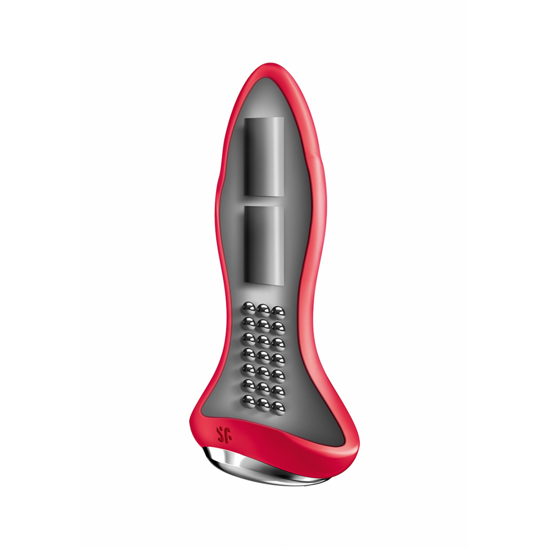 Rotar Plug 1Plus - Vibrating Butt Plug with App - Red