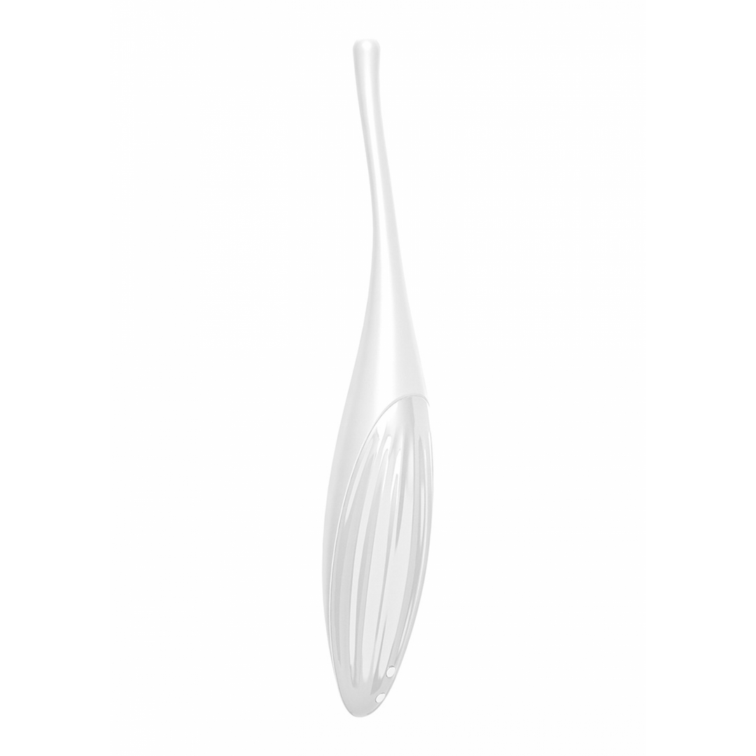 Twirling Joy - Tip Vibrator - White