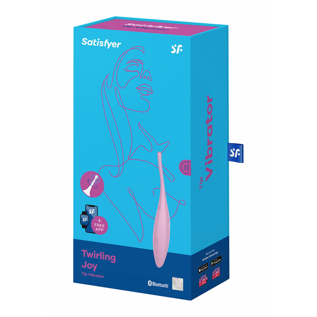 Twirling Joy - Tip Vibrator - Pink