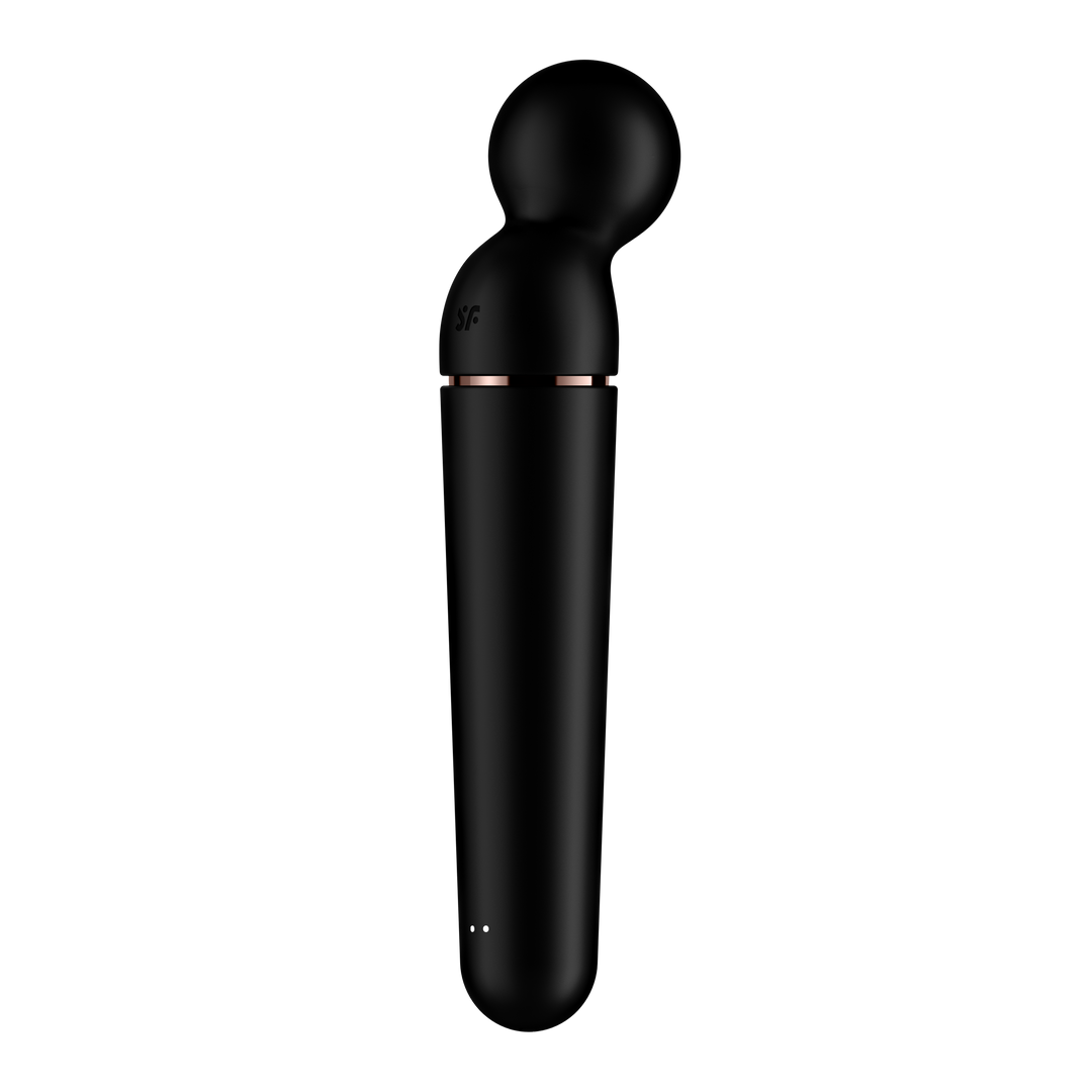 Planet Wand-er - Wand Vibrator - Black/Rose Gold