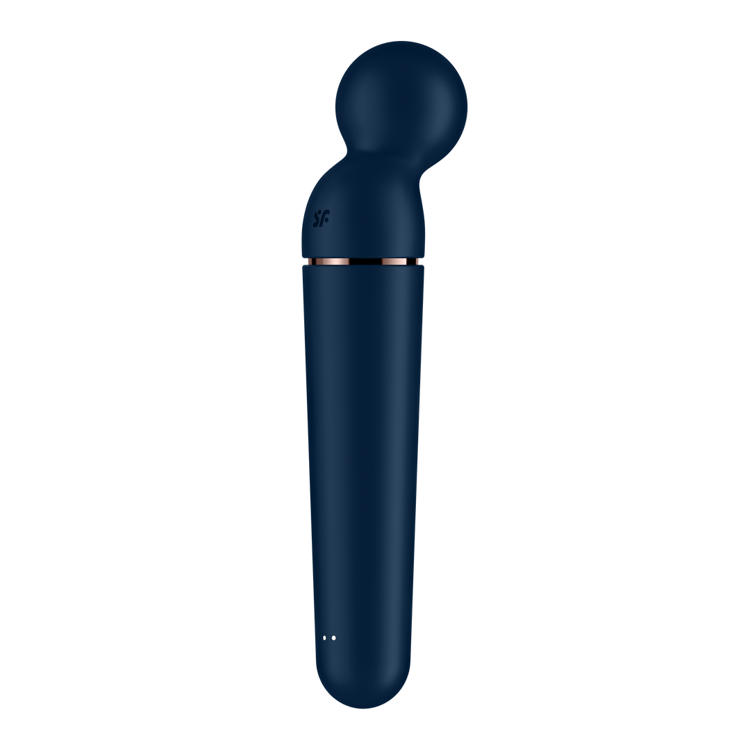 Planet Wand-er - Wand Vibrator - Blue/Rose Gold