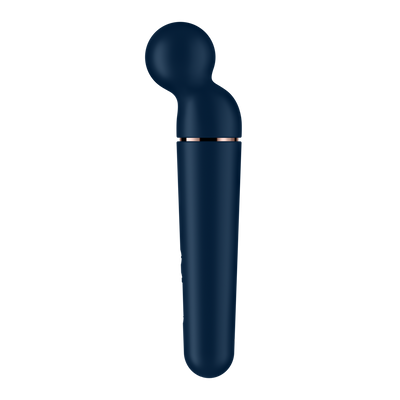 Planet Wand-er - Wand Vibrator - Blue/Rose Gold