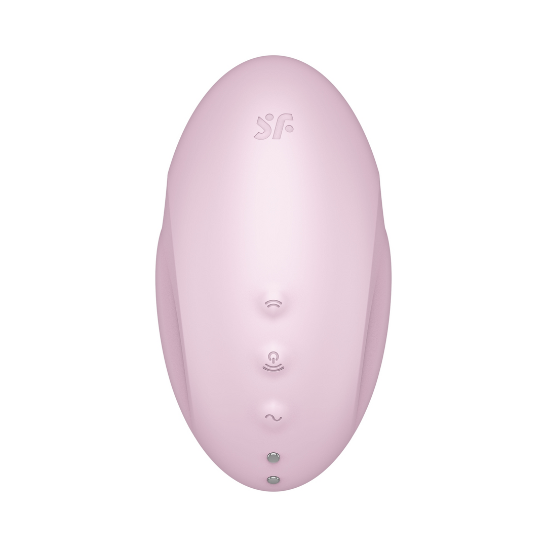 Vulva Lover 3 - Double Air Pulse Vibrator - Pink