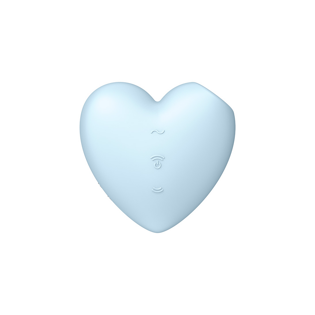 Cutie Heart - Luftdruckstimulator und Vibration - Blau