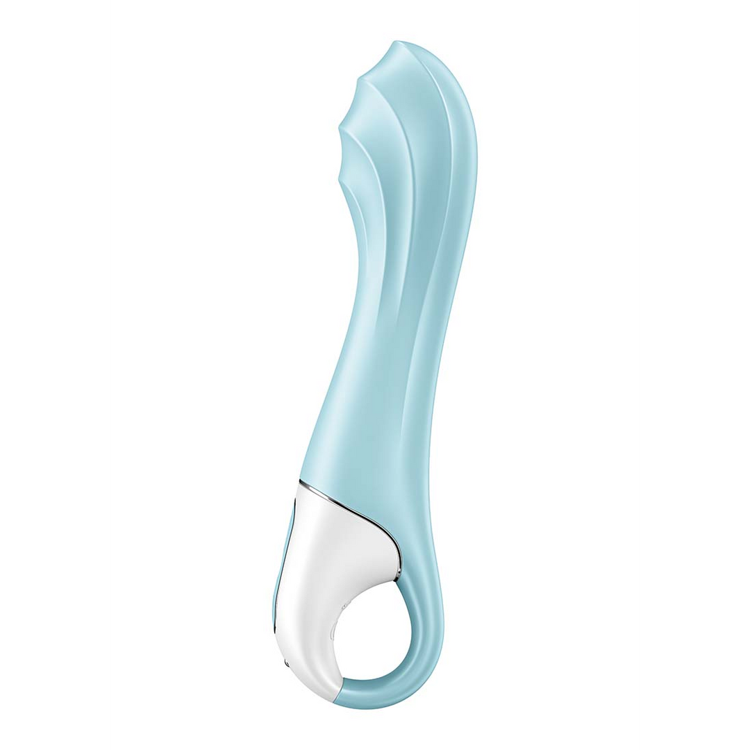 Air Pump Vibrator 5 - Inflatable Vibrator - Blue