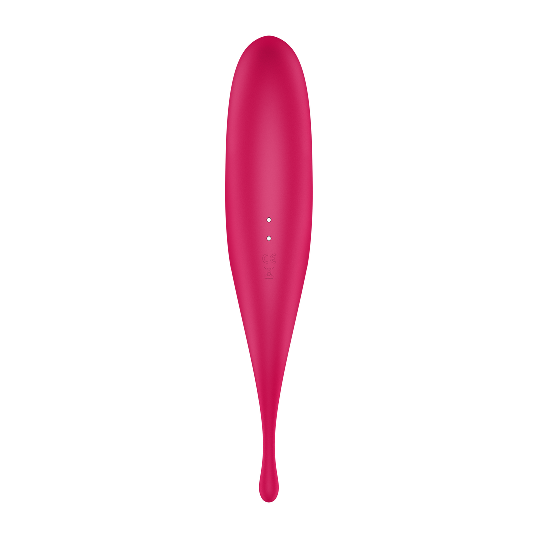 Twirling Pro - Tip Vibrator with App - Red