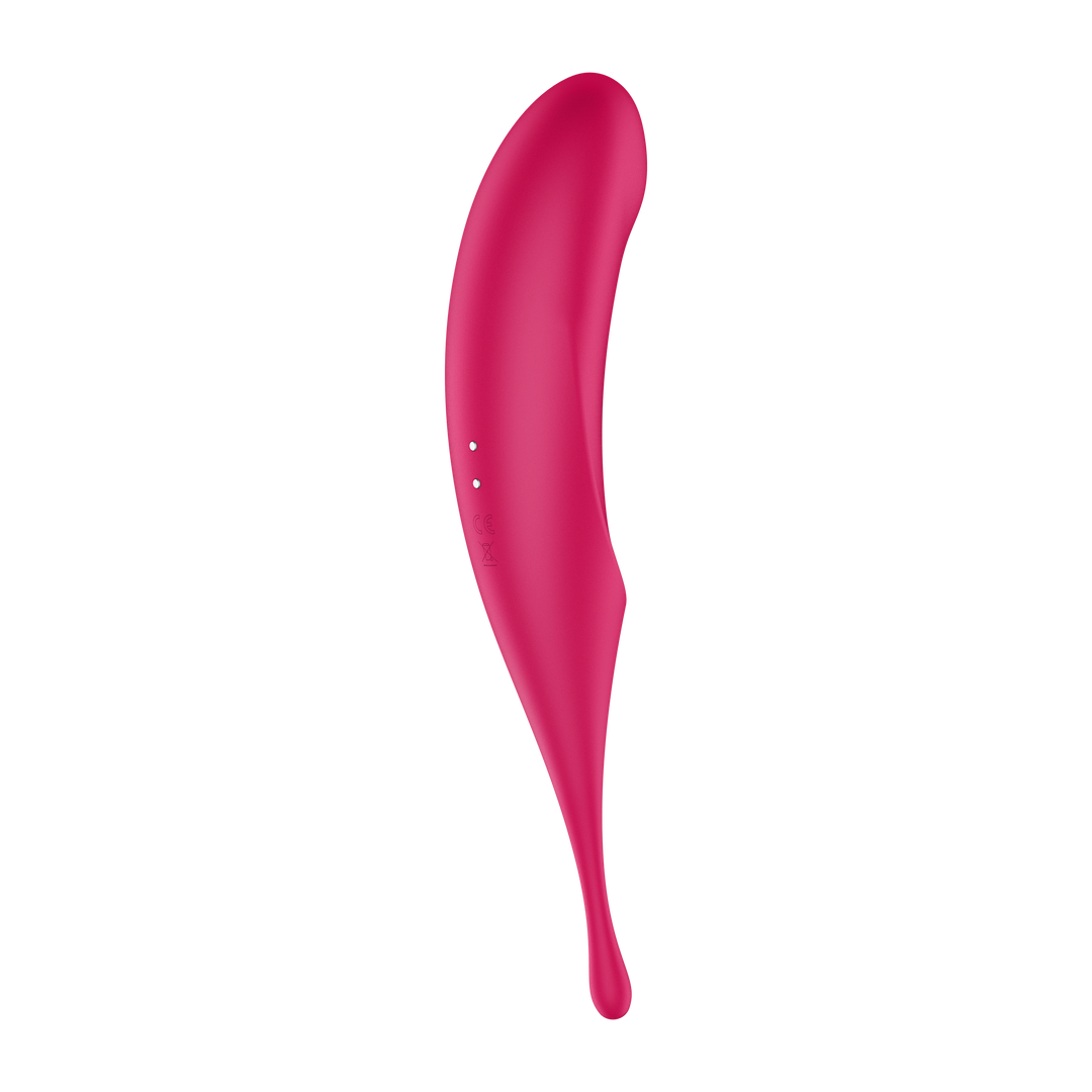 Twirling Pro - Tip Vibrator with App - Red