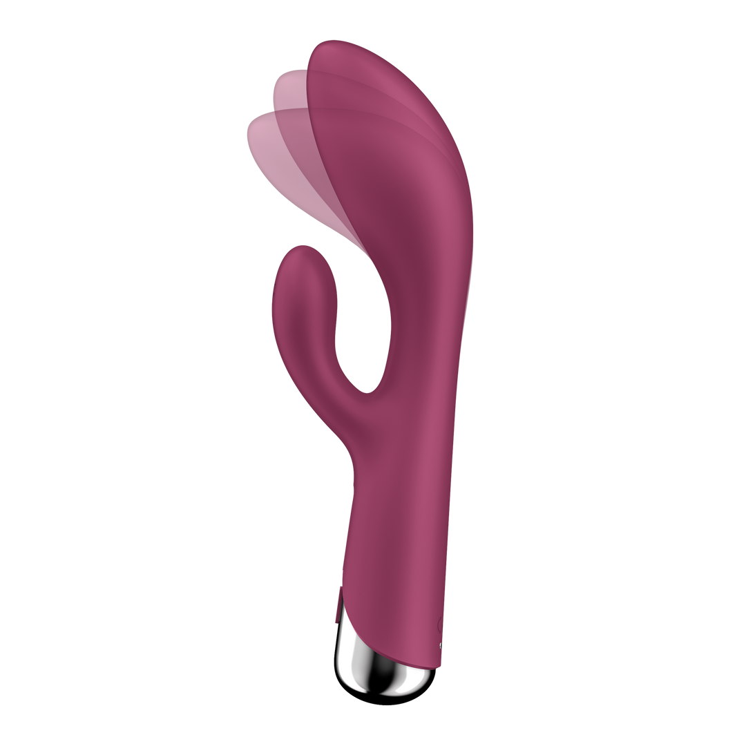 Spinning Rabbit 1 - Rotating Rabbit Vibrator - Red