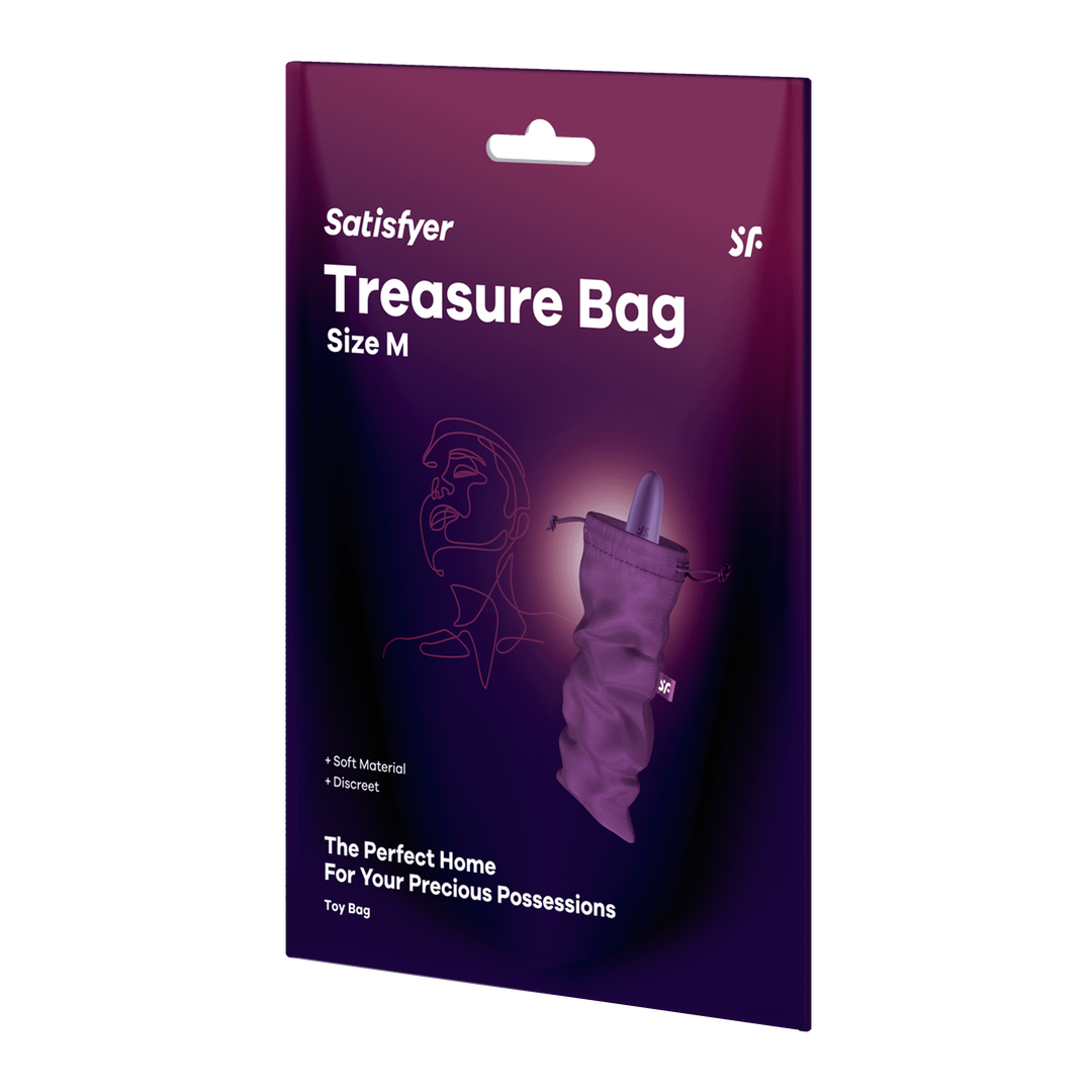 Treasure Bag - M - Violett