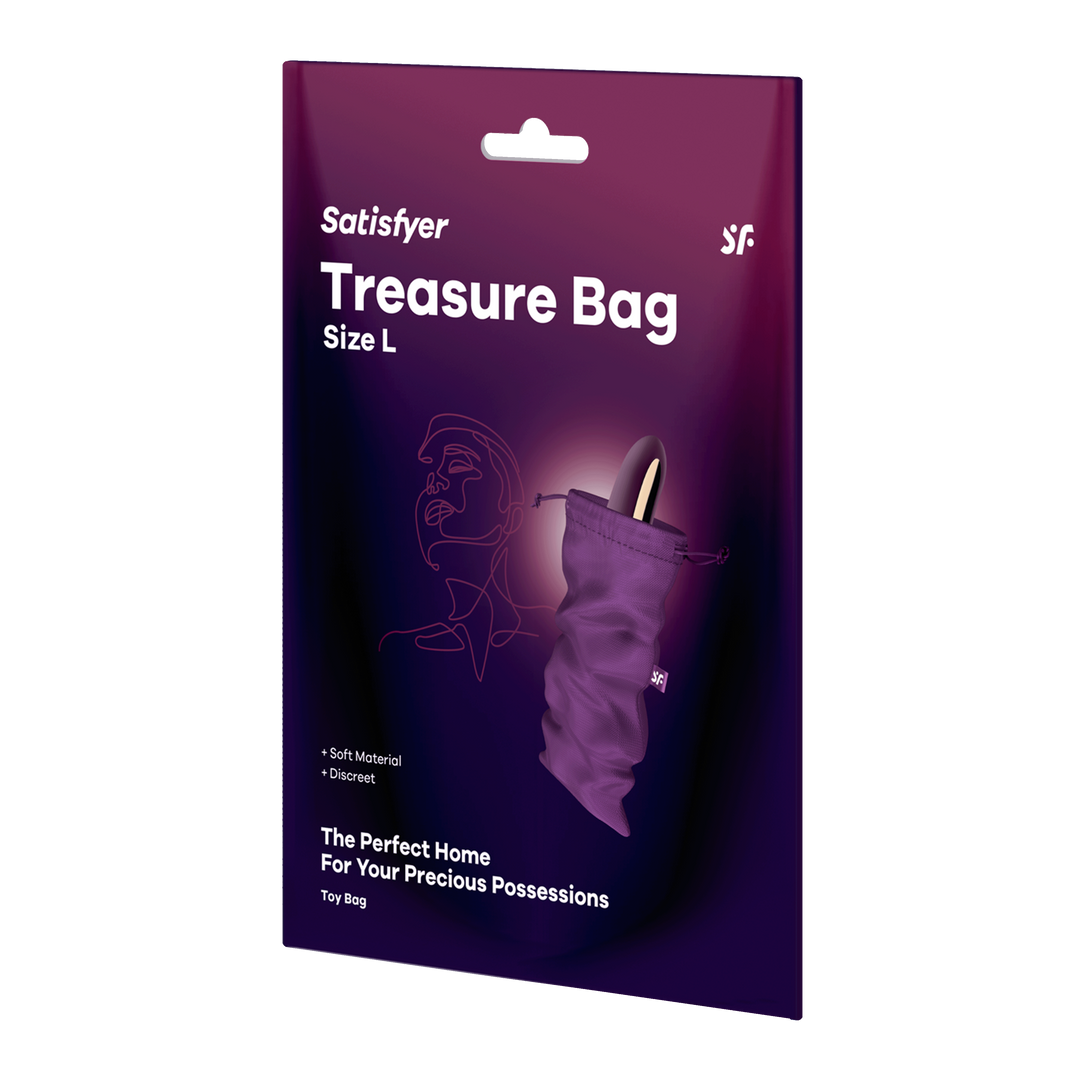 Treasure Bag - L - Violett