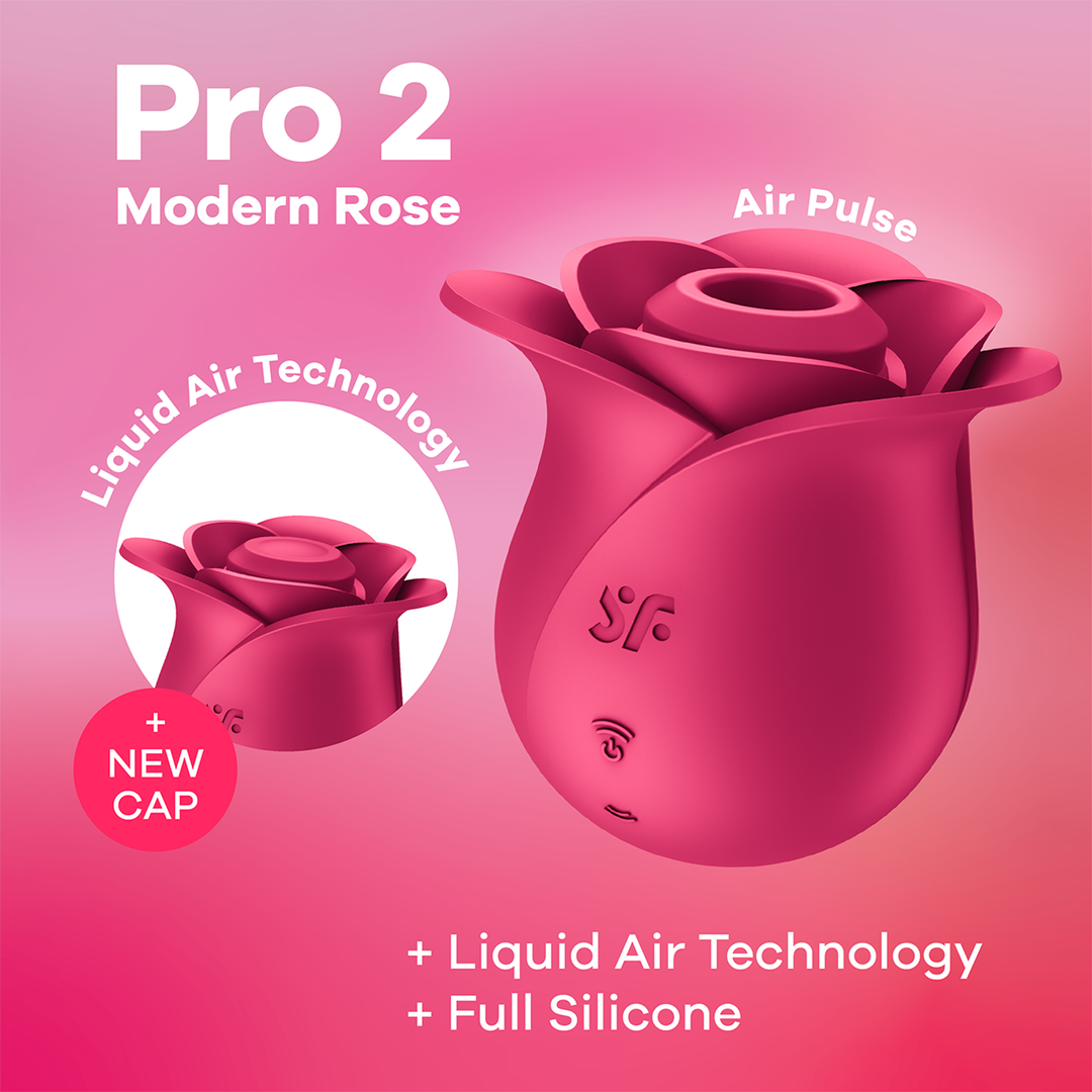 Pro 2 - Moderne Rose - Air Pulse Vibrator