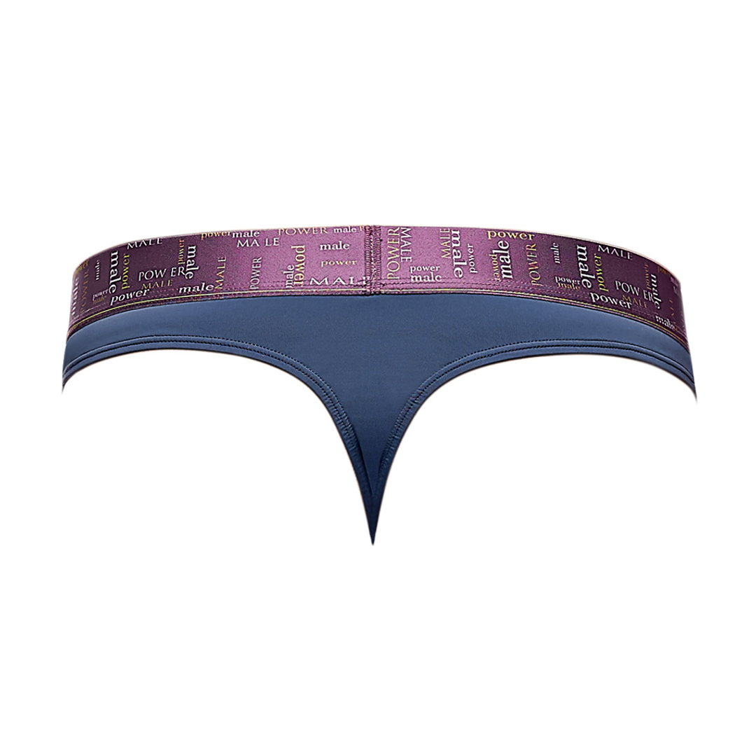 Enhancer Thong - S/M - Antique Blue