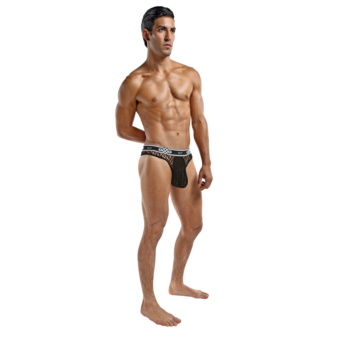 Lo Rise Thong - L/XL - Schwarz