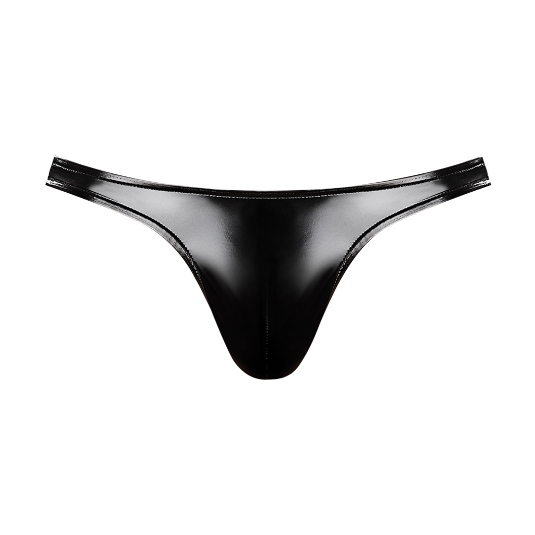 Klassischer Thong - S - Schwarz