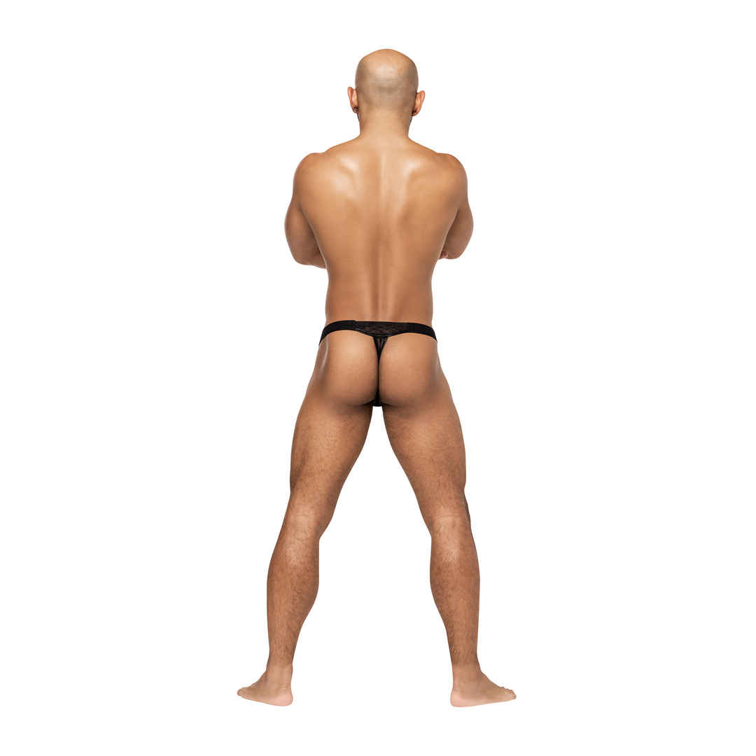 Micro Thong V - L/XL - Schwarz