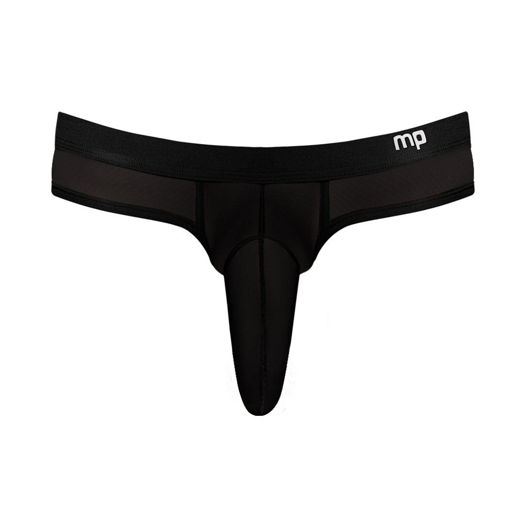 Hose Thong - S/M - Schwarz