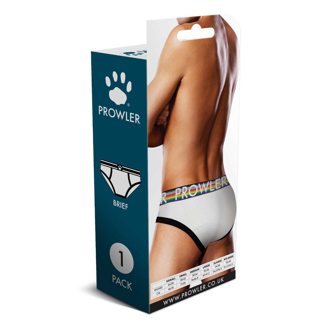 Oversized Paw Brief - L - Weiß