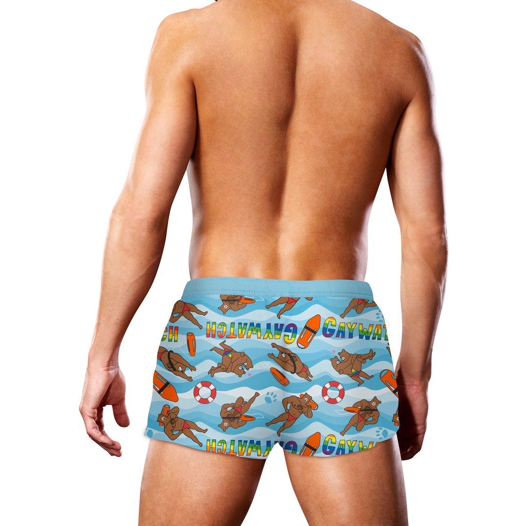 Badehose Gaywatch Bären - S