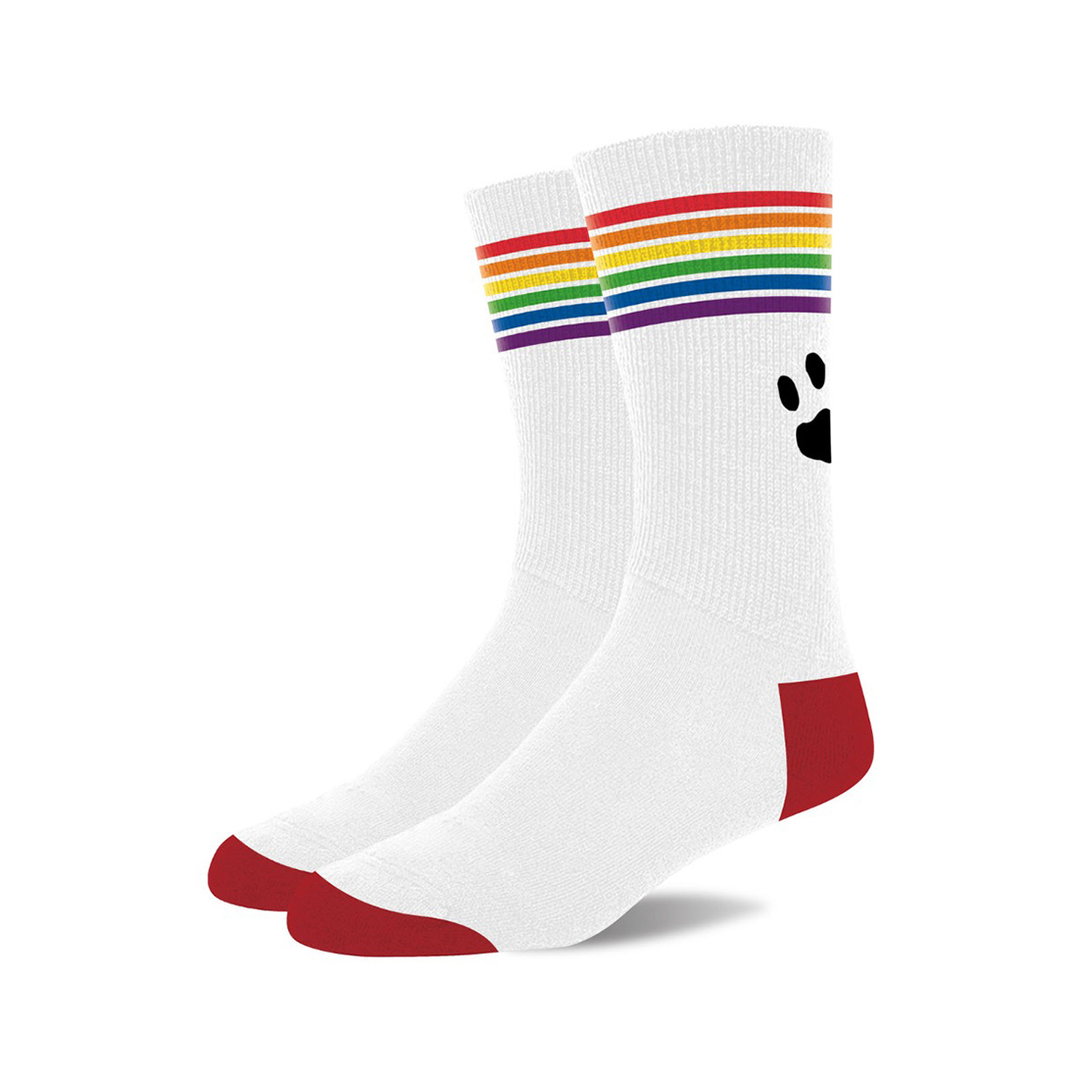 Pride Socken - Weiß/Pride