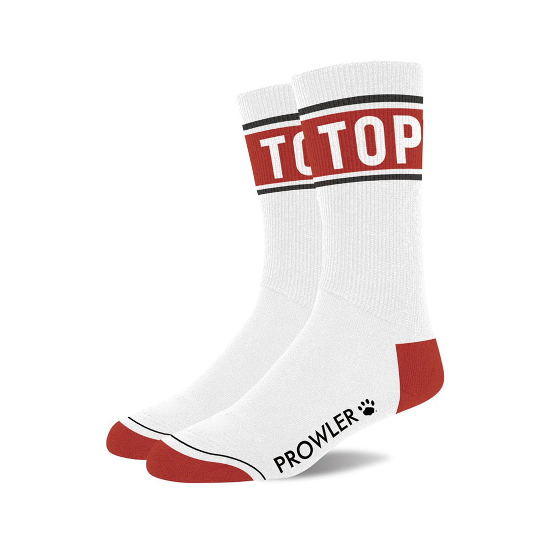 Top Socks - Weiß/Rot