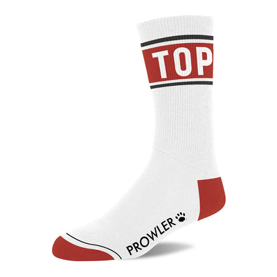 Top Socks - Weiß/Rot