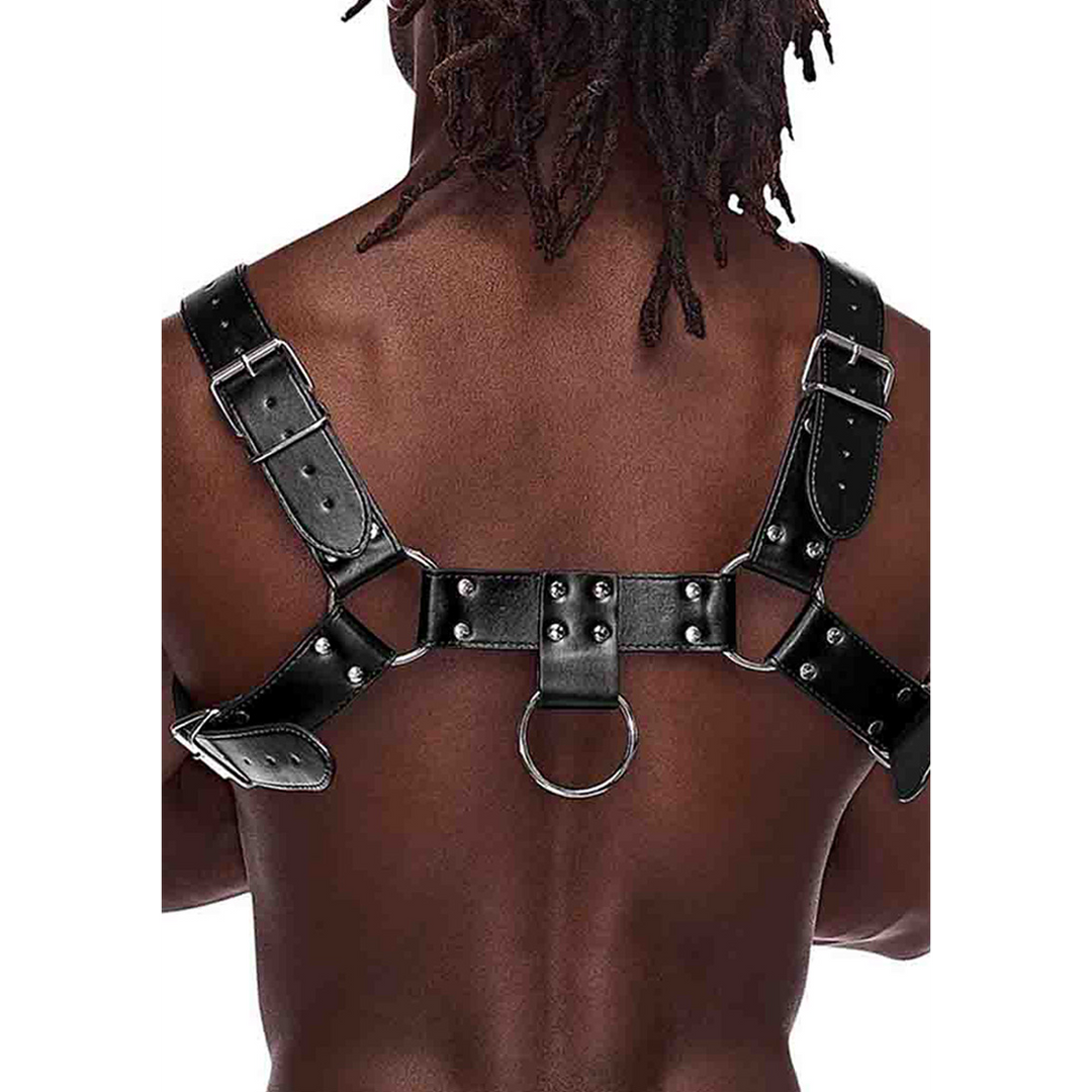 Ram - Imitation Leather Harness - One Size - Black