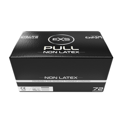 EXS Pull - Non-Latex Condoms - 72 Pieces