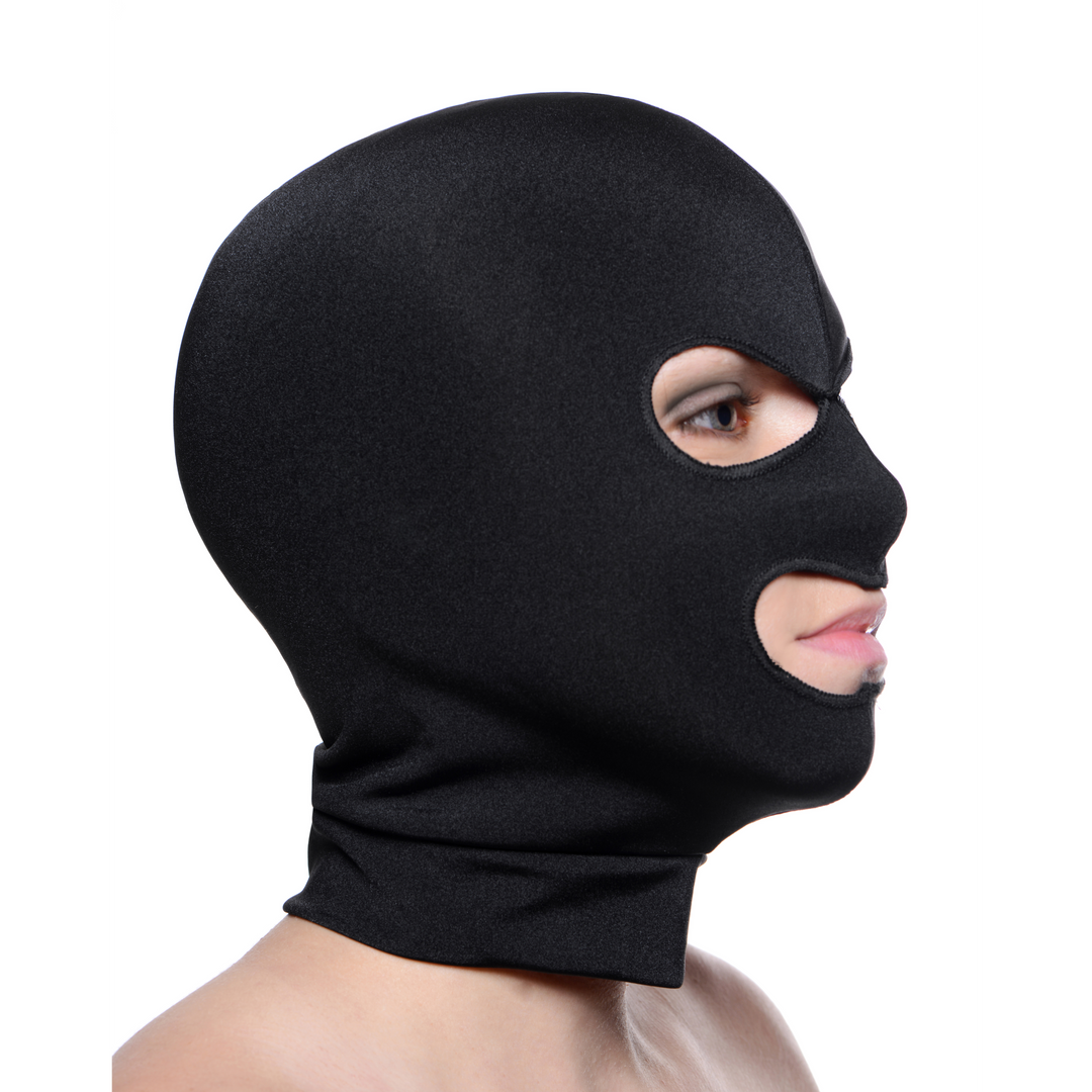 Spandex Gesichtsmaske mit Augen und Mund Löchern