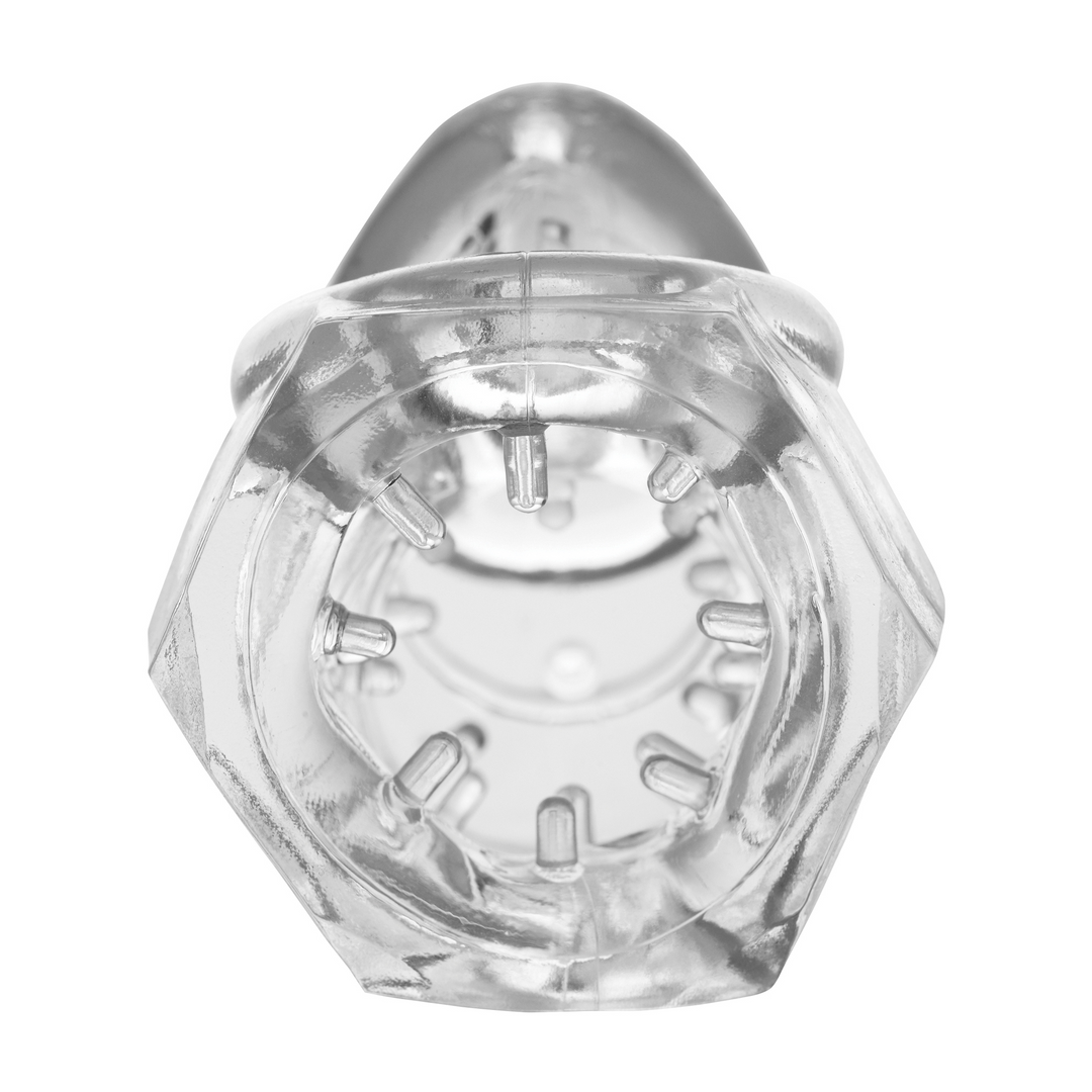 Detained 2.0 - Restrictive Studded Chastity Cage