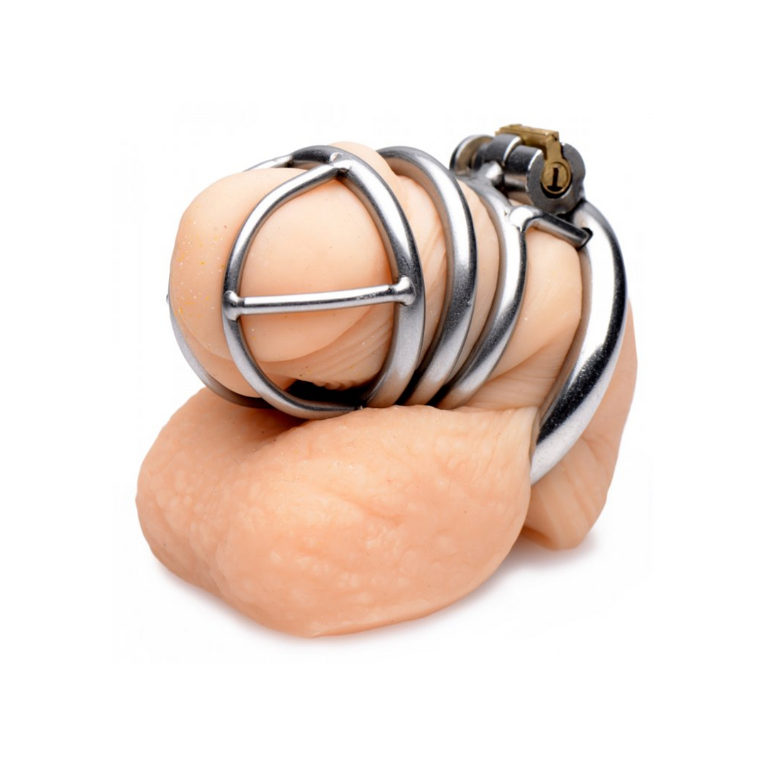 The Pen Deluxe - Lockable Chastity Cage