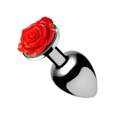 Rote Rose - Butt Plug - Groß