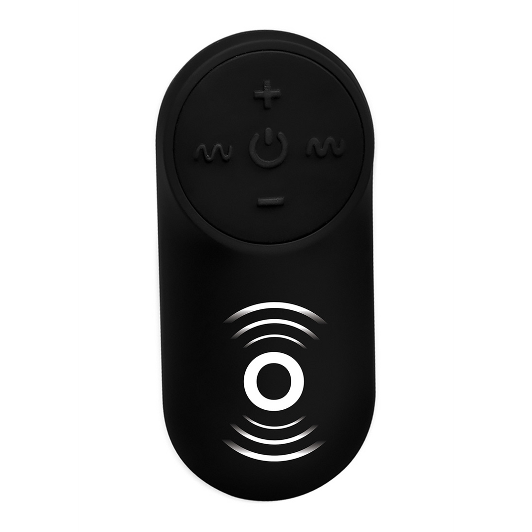 Silicone Prostate Vibrator with Remote Control