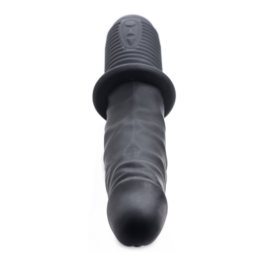 Power Pounder - Vibrating and Thrusting Silicone Dildo