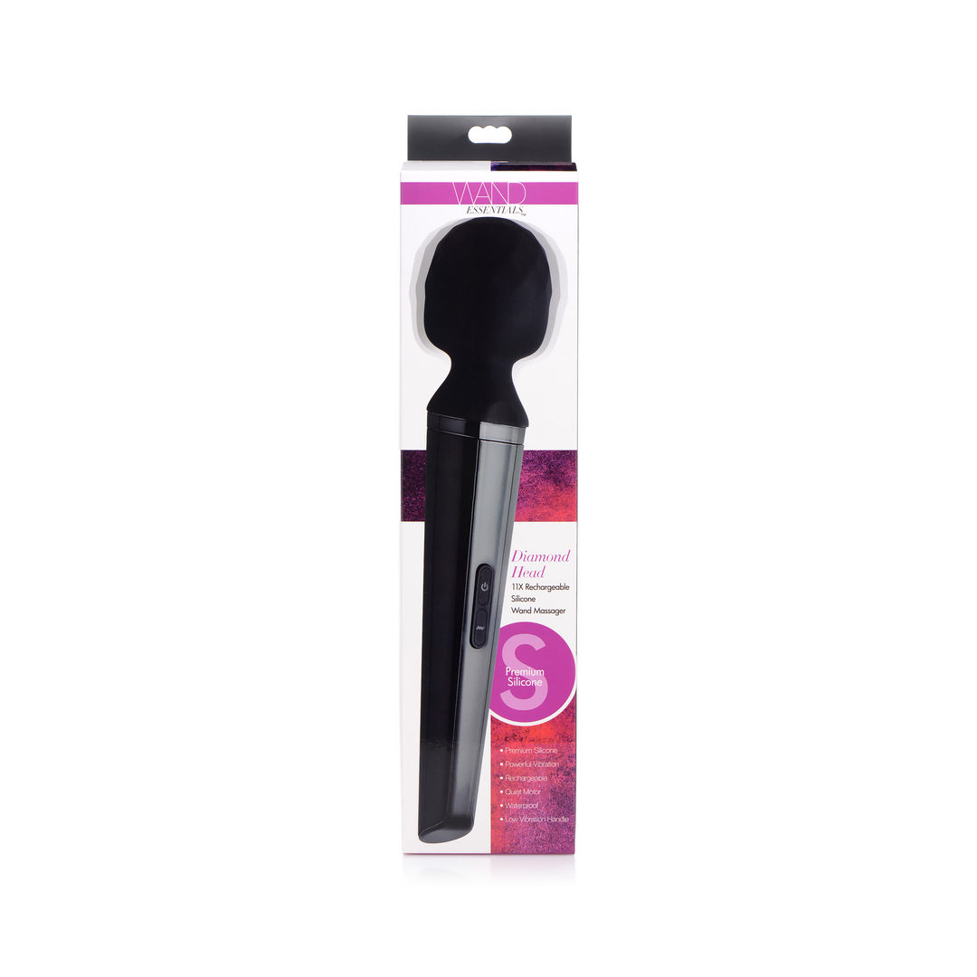 Diamond Head - Silicone Wand Massager