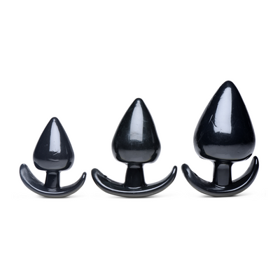 Triple Spades - 3 Stück Anal Plug Set