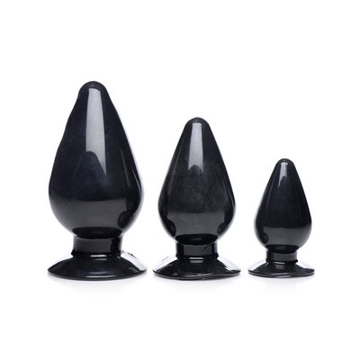 Triple Cones - Anal Plug Set - 3 Teile