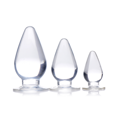 Triple Cones - Anal Plug Set - 3 Stück