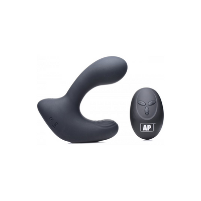 Silicone Prostate Stimulator + Remote Control with 10 Speeds