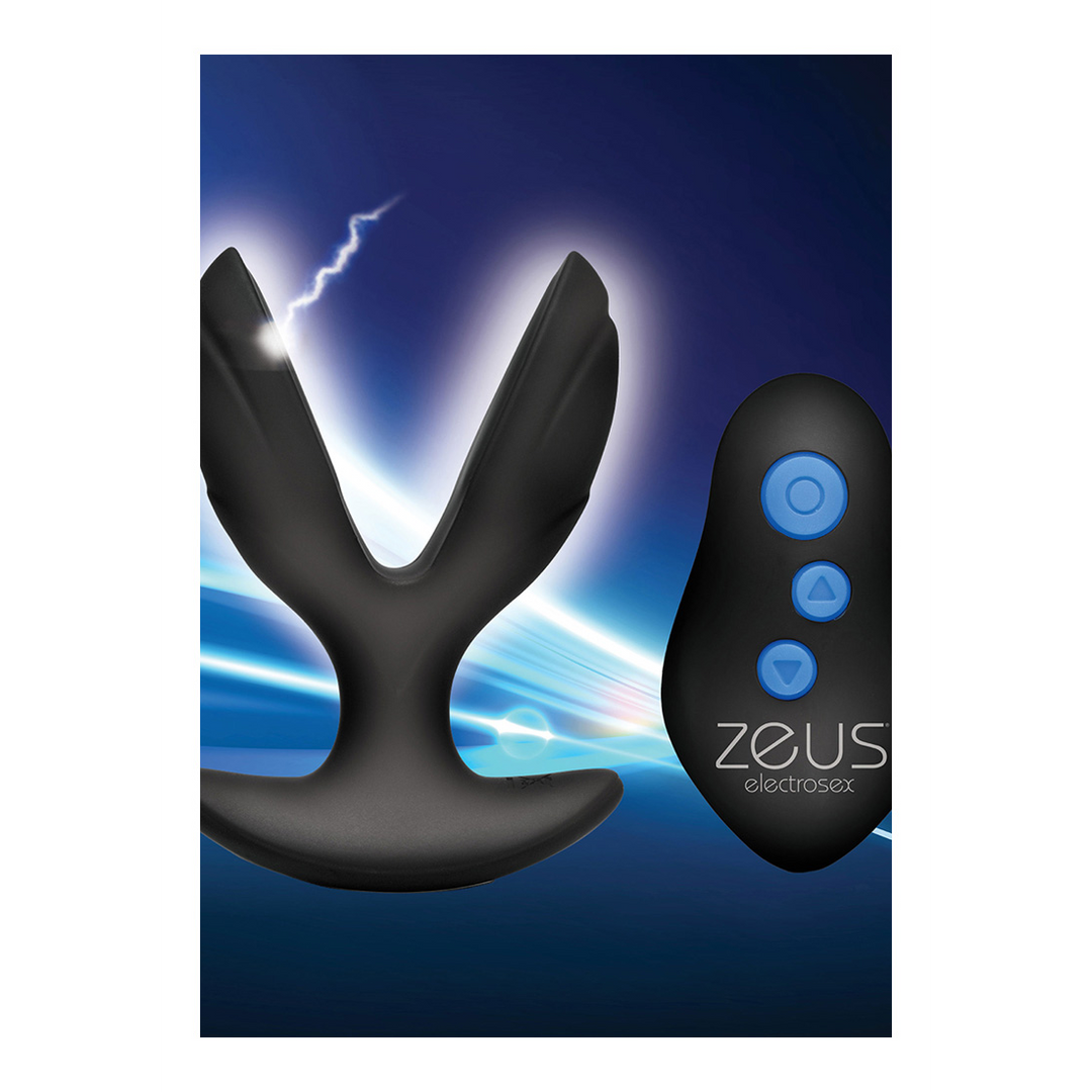 Electro-Spread - Vibrating and E-Stim Silicone Butt Plug