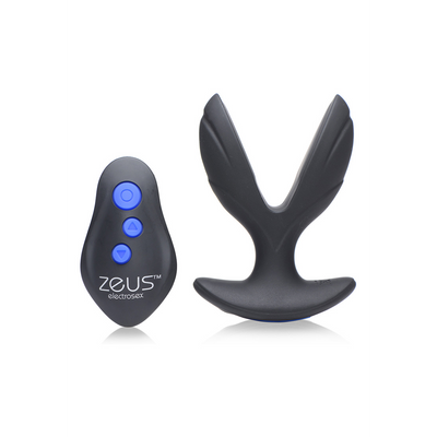 Electro-Spread - Vibrating and E-Stim Silicone Butt Plug