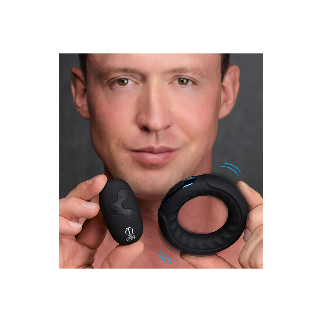 Silicone Cockring mit Fernbedienung