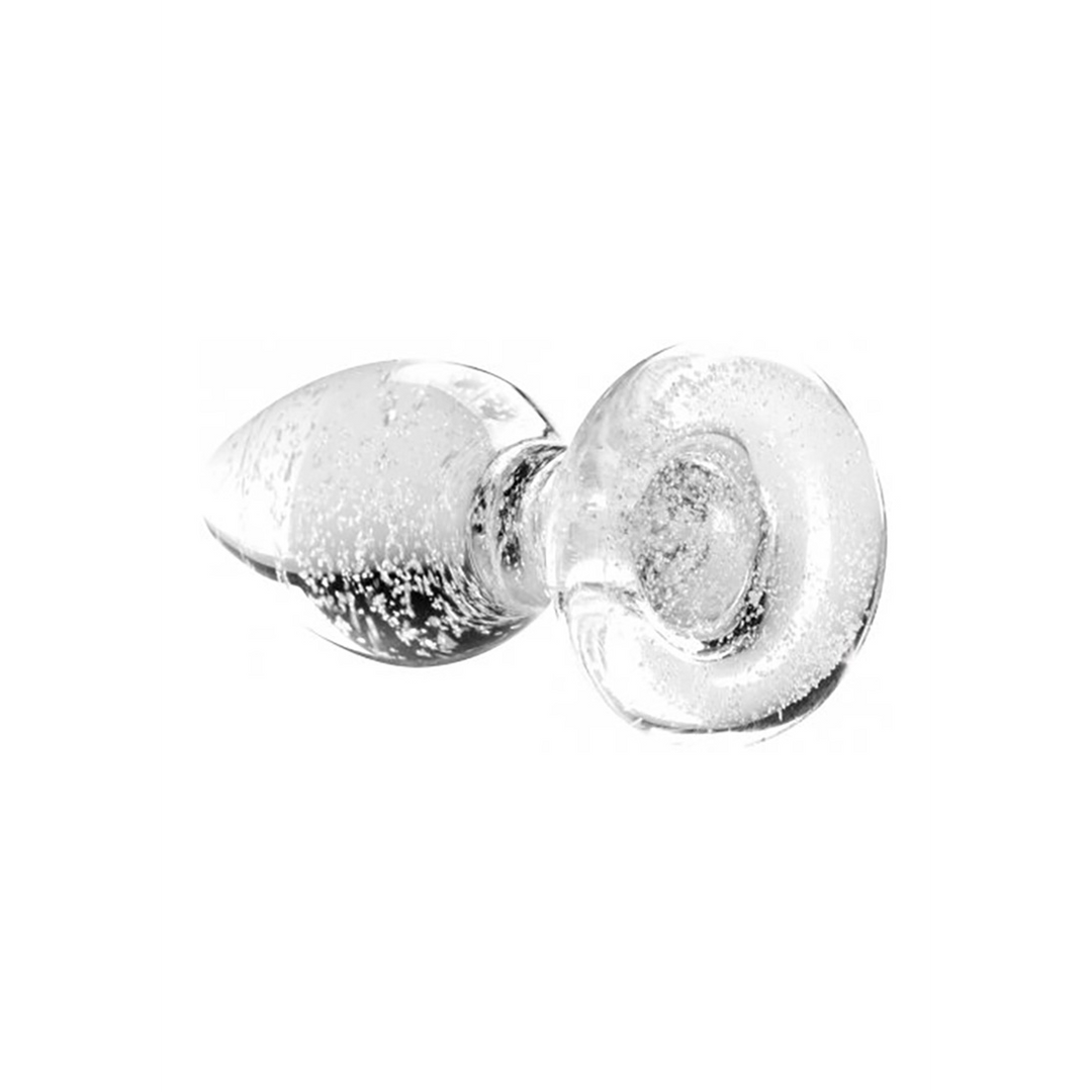 Leuchtender - Glas Butt Plug - Medium