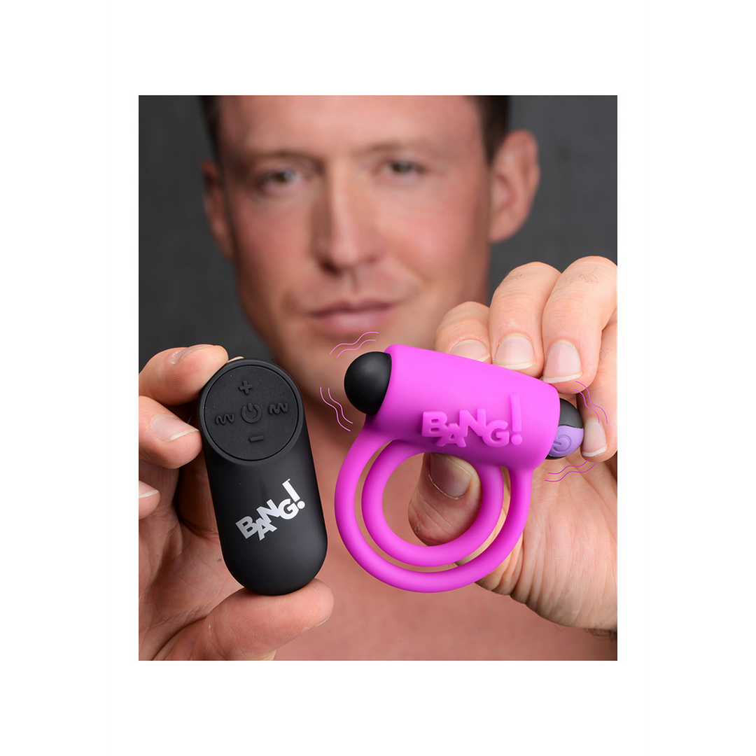 Silicone Cockring und Bullet mit Fernbedienung